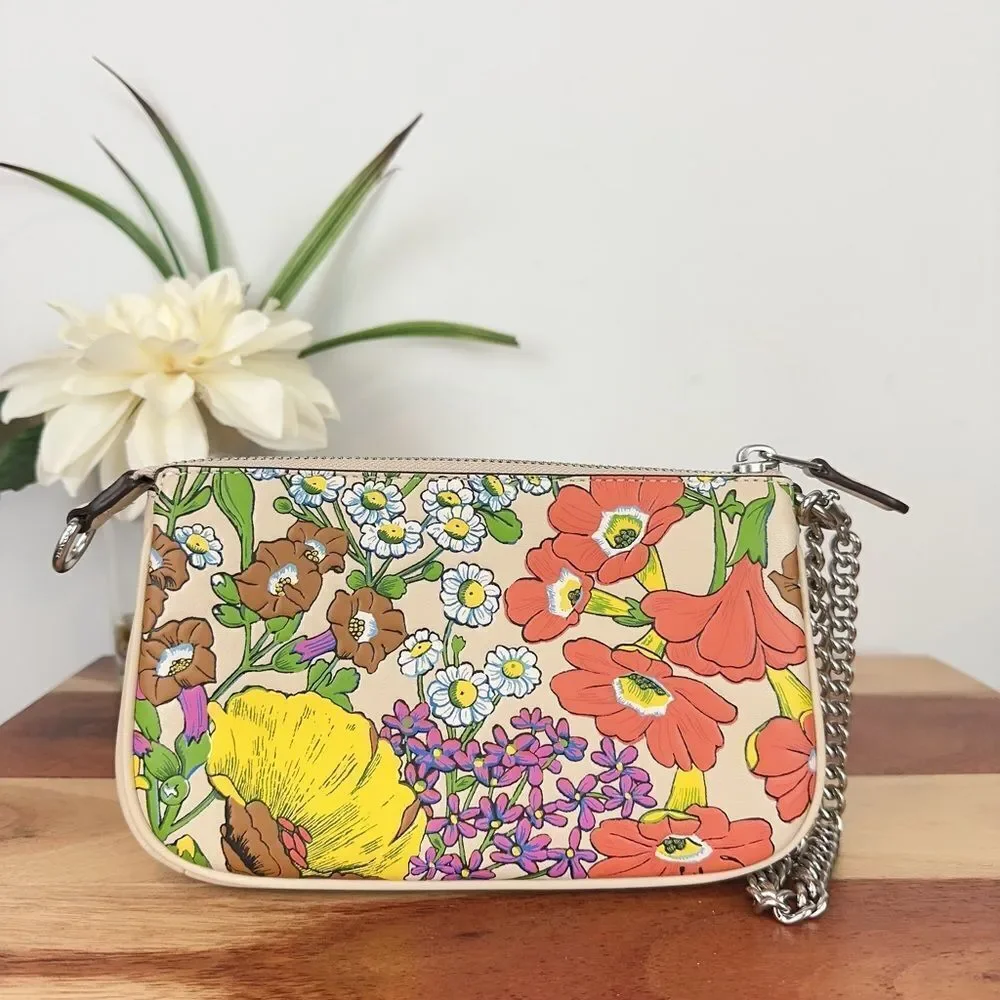 NWT Coach Nolita 19 With Floral Print‎